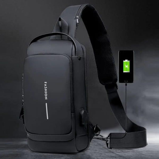 Chest Bag Multifunction Crossbody Sport Running Travel Sling Pack Anti-Theft For Unisex (random Color)