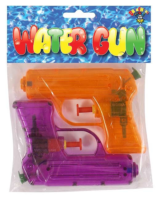 Zoom Water Gun 11cm Full Pack Of 6 Pcs (random Color)